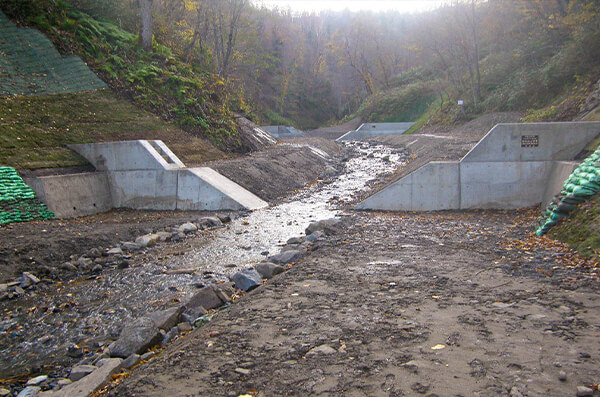 道路改良工事 中川町 image